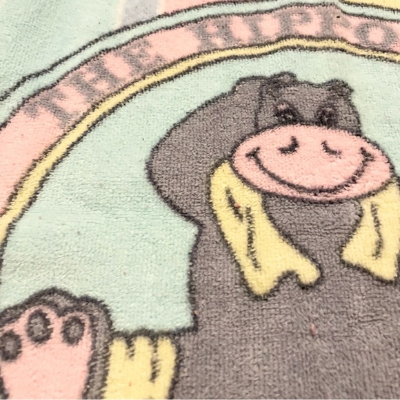 Vintage Hippo Cise Health Club Towel - Picture 6 of 16